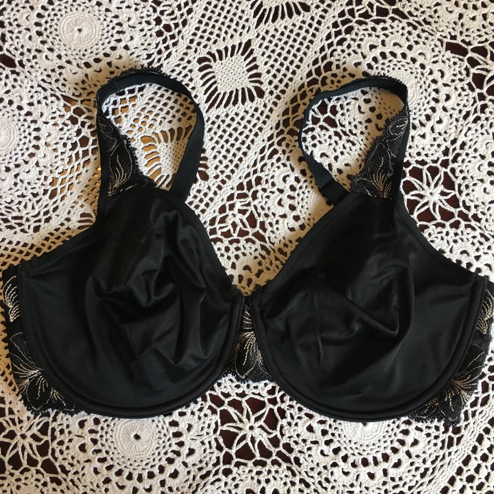 WACOAL Black Lace Underwire Bra 85516 36DD